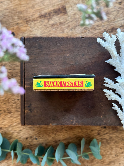 Vintage Studio Pottery Cat Matchbox Holder by Simanyi Ceramics