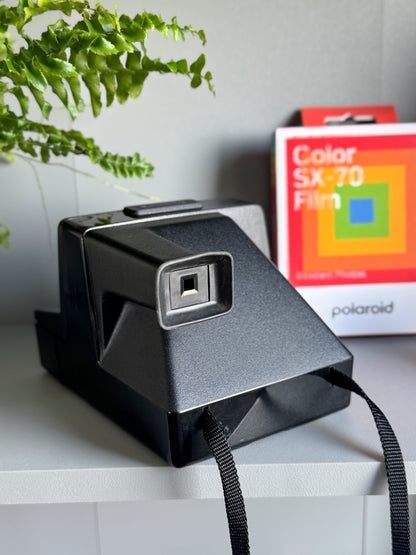 Vintage 1970s Polaroid SX-70 2000 Land Camera • Working & Fully Tested • Comes With Film