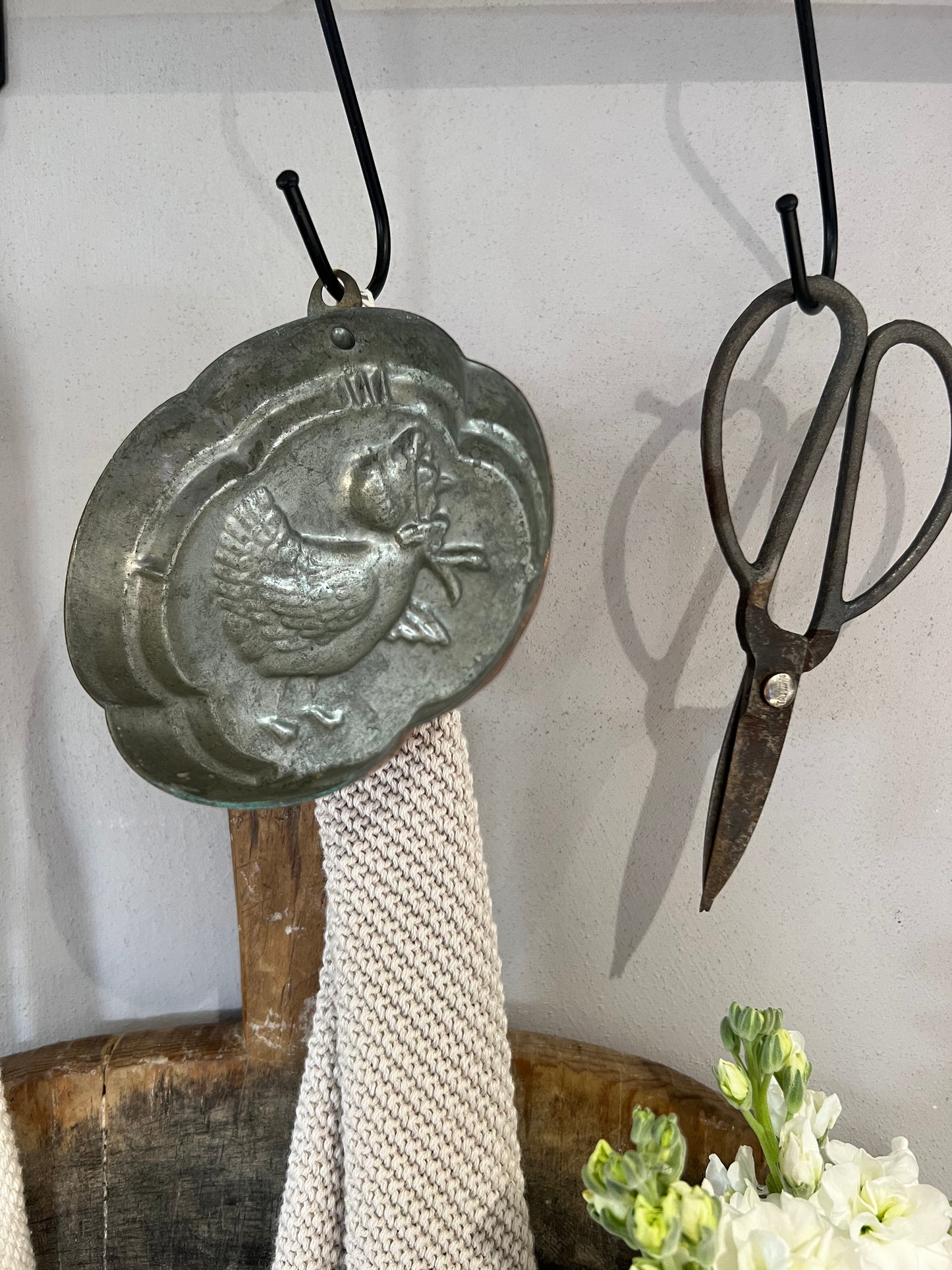 Rustic Copper ‘Mother Goose’ Miniature Jelly Mould