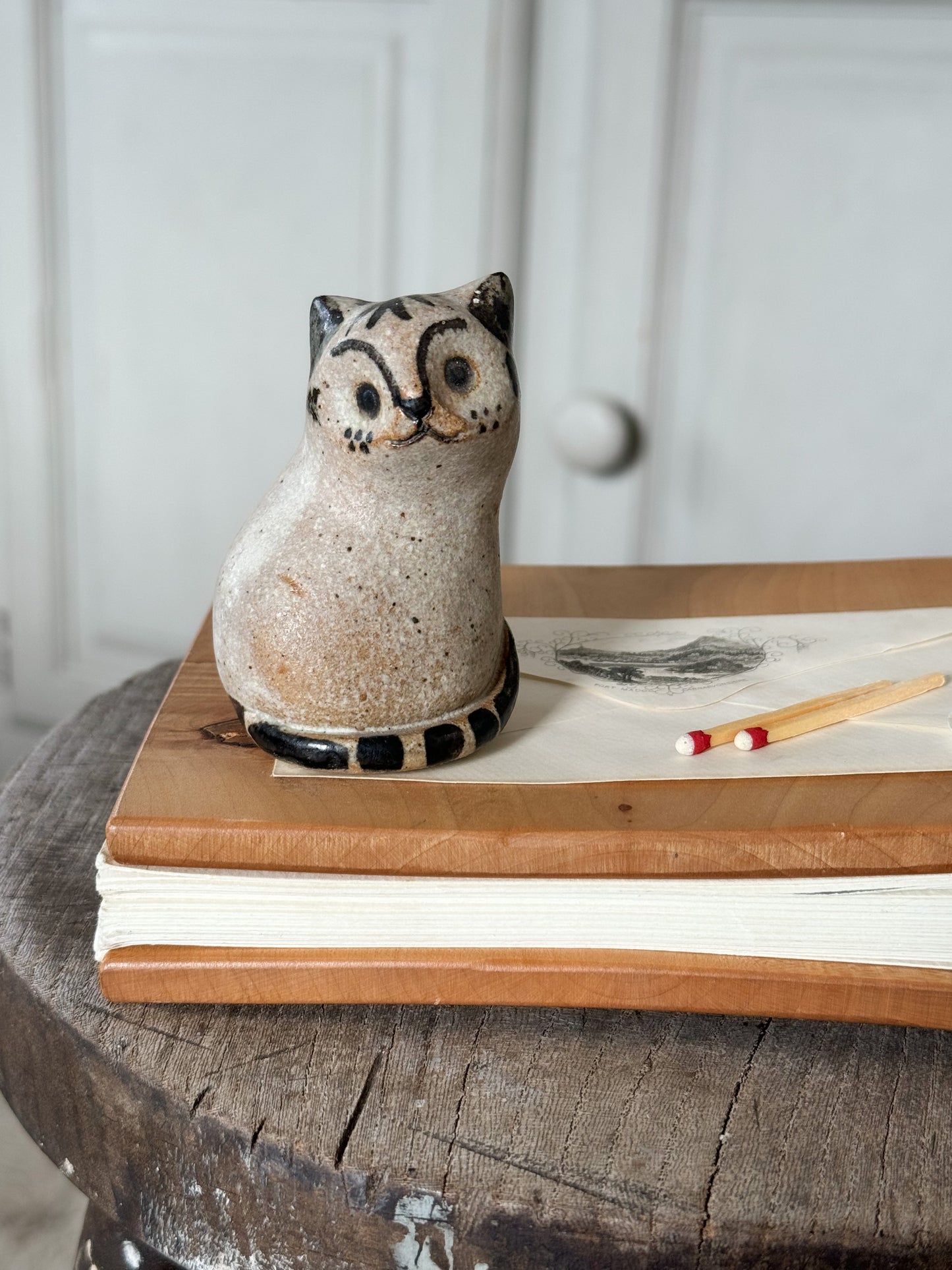 Vintage Studio Pottery Cat