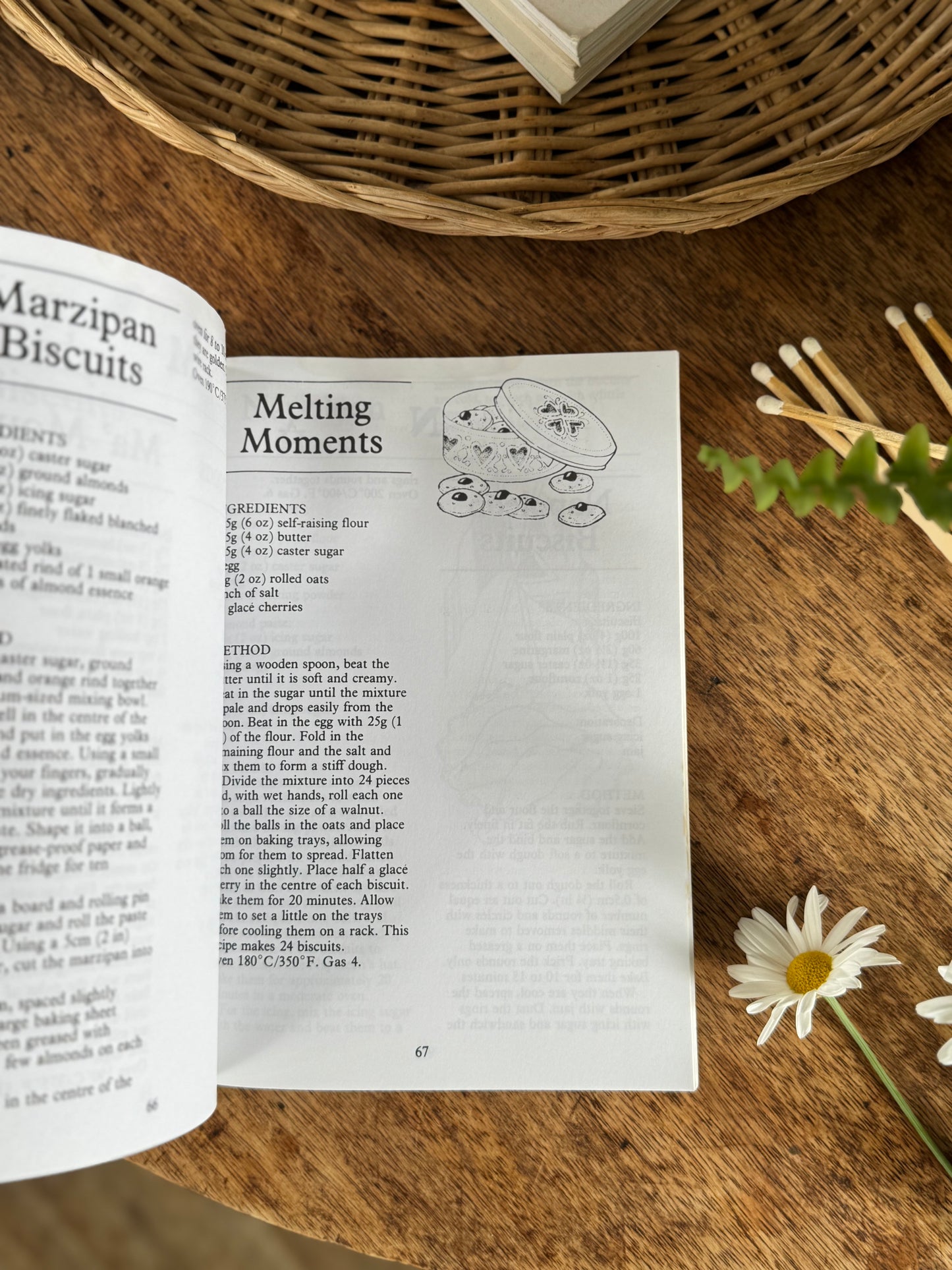 Vintage 1983 WI Book of Biscuits – Over 100 Tried and Tested Recipes