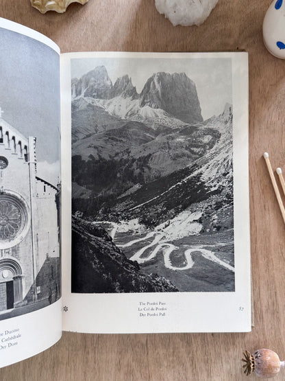 Italy, Anglo-Italian Publication, Mid 20th Century, Vintage Black & White Photographic Book