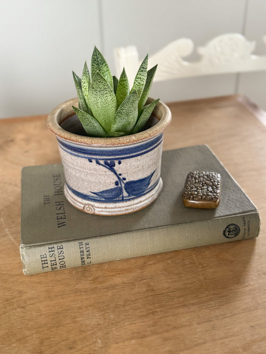 Vintage Abstract Studio Pottery Planter