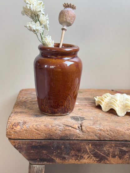 Antique Applin Barrett Glazed Stoneware Cream Pot