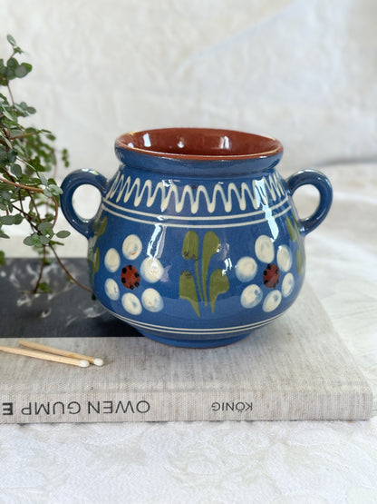 Keramik Weiler Floral Pot – Heilbronn, West Germany