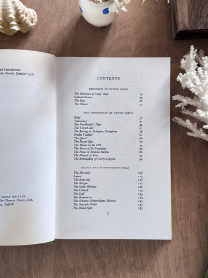 Saki: Short Stories - Folio Society Edition (1976)