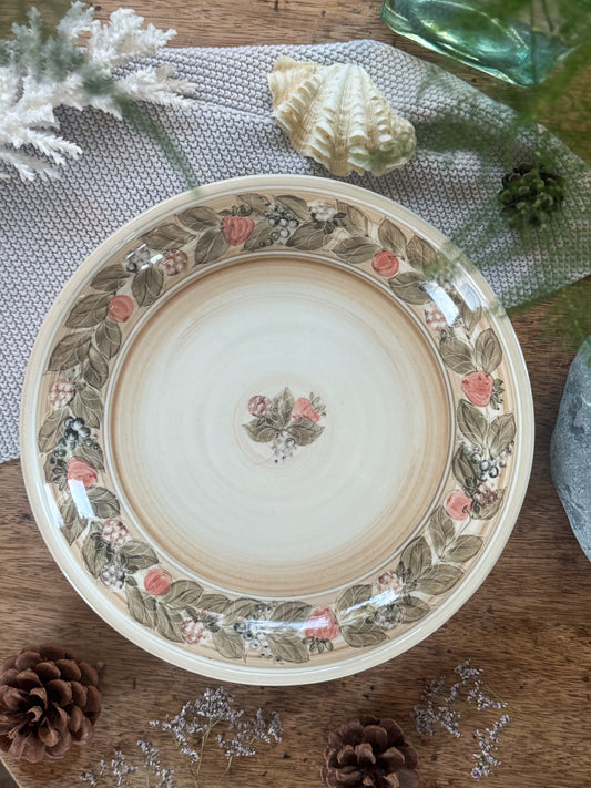 Large Vintage Studio Pottery Bowl by Jersey Pottery