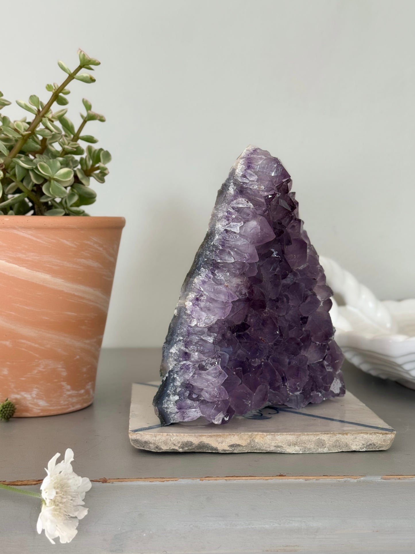 Large Natural Amethyst Crystal Specimen