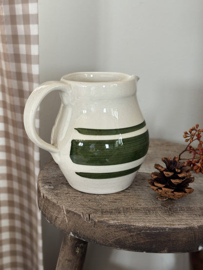 Vintage Welsh Studio Pottery ‘Llefrith’ Milk Jug, Garreg Pottery, Wales