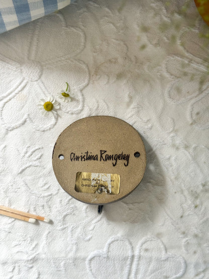 Studio Pottery Wall Hook by Christina Rangeley – Handcrafted Landscape Scene