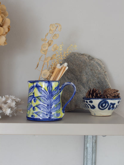 Vintage 1990s Porches Pottery Creamer Jug - Handmade in Portugal