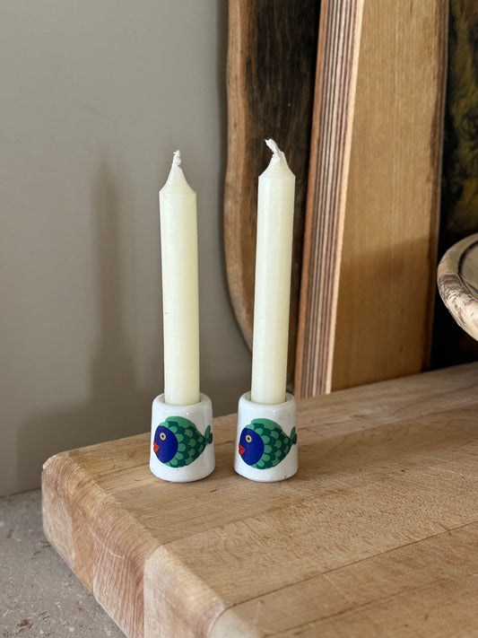 Vintage Midcentury German Miniature Candle Holders - Multiple Styles (Sourced in Berlin)