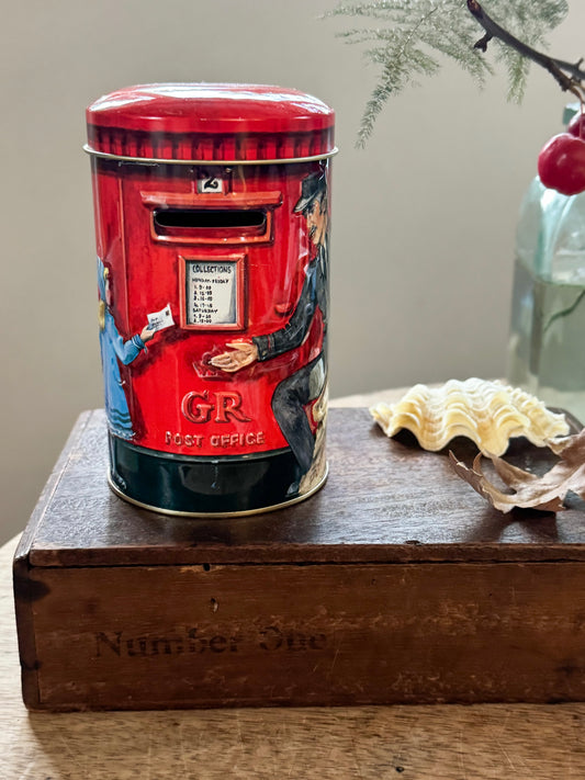 Vintage Churchill’s 1990s Post Box Money Tin