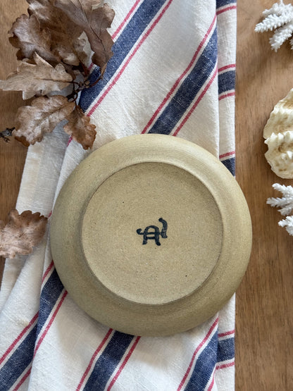 Vintage Haven Pottery Leaf Dish by David Lemon