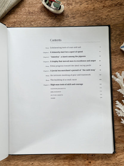 The Racing Yachts, Leather-bound, Time-Life Books (1981)
