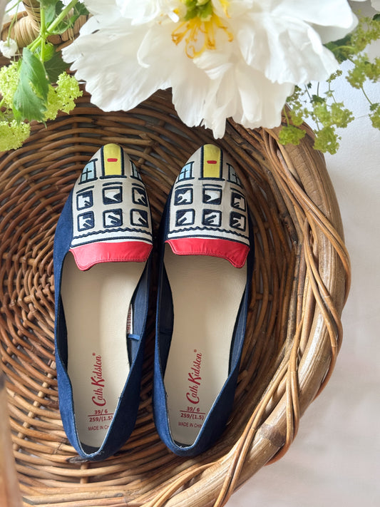 Cath Kidston ‘Little Cottage’ Loafers – EU 39 / UK 6