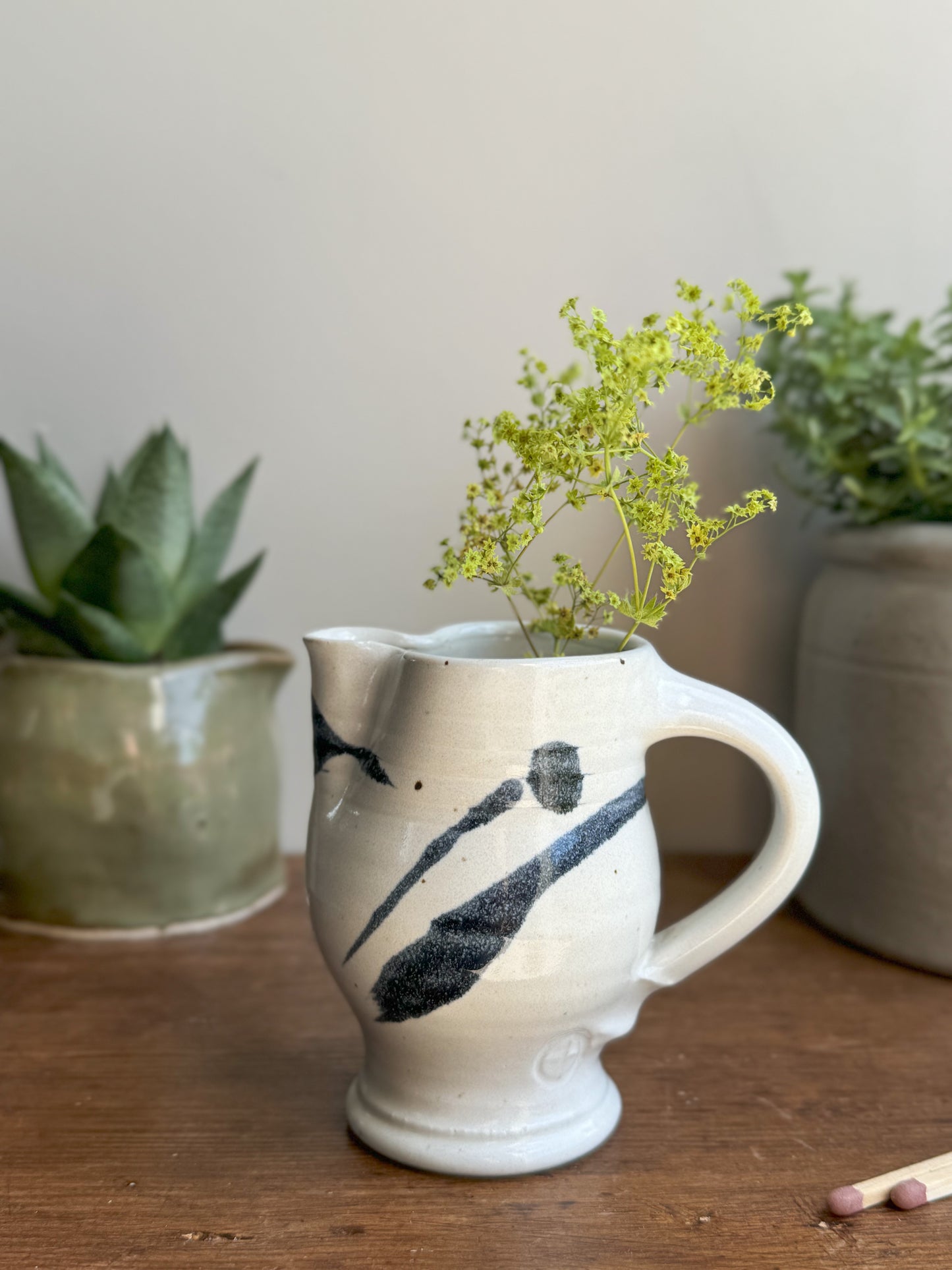 Abstract Studio Pottery Creamer