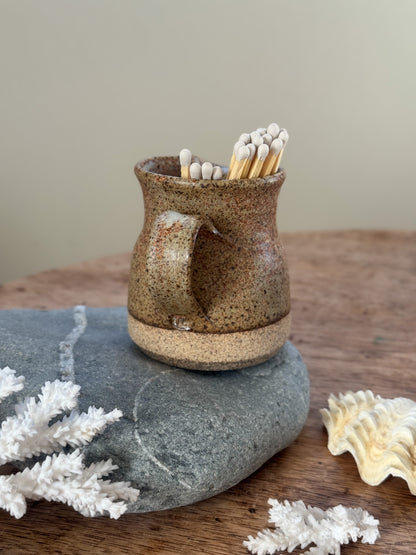 Vintage Studio Pottery Salt Glaze Creamer