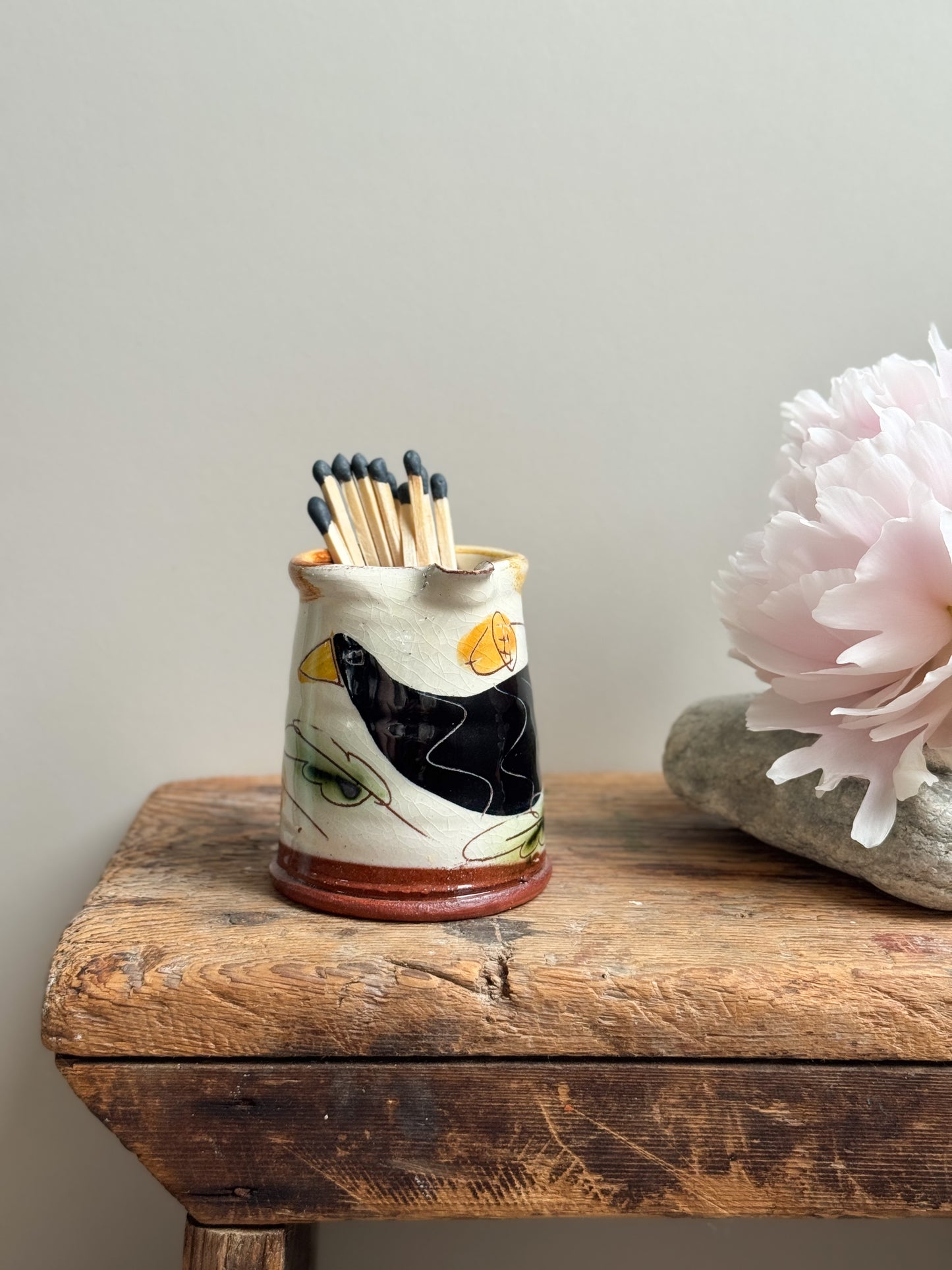 Blackbird Studio Pottery Creamer by Kevin Warren, Norfolk