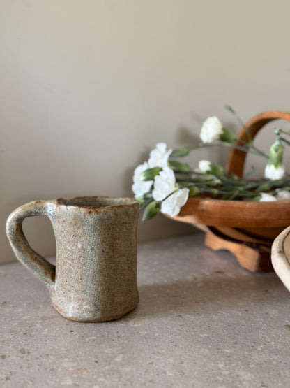 Handmade Folk Art Studio Pottery Cup