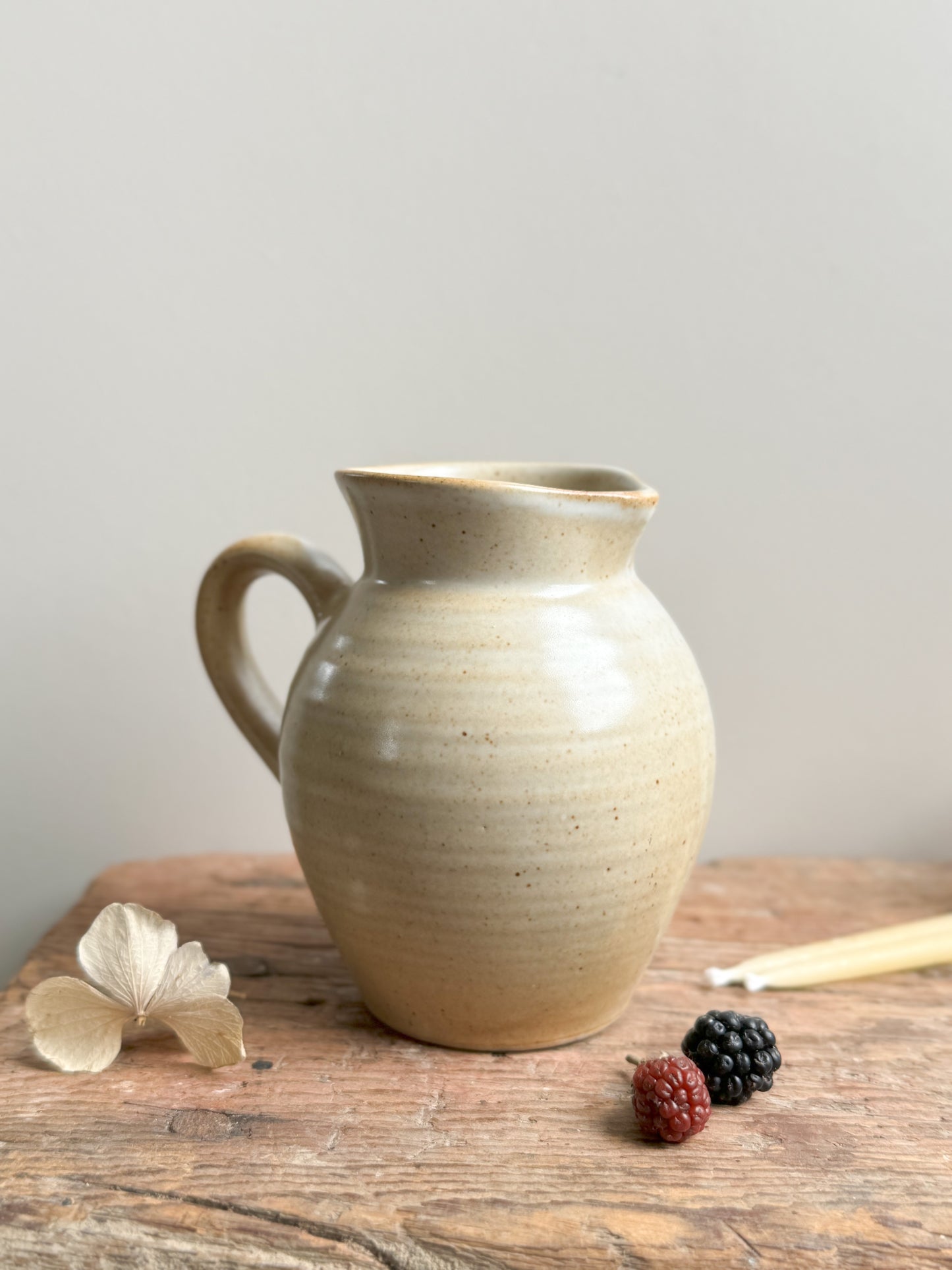 Vintage French Studio Pottery Creamer