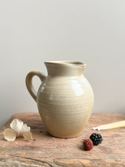 Vintage French Studio Pottery Creamer