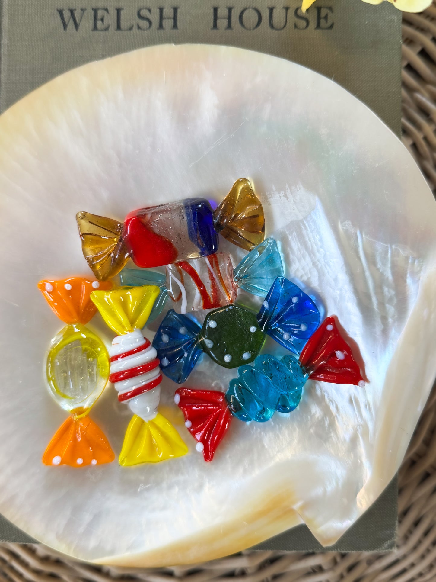 Vintage Italian Glass Sweets (Sold In Sets of 6)
