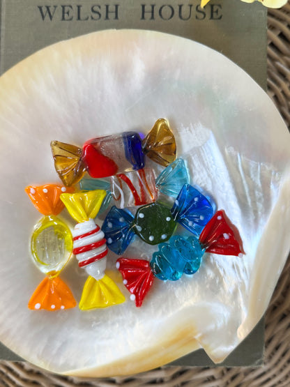Vintage Italian Glass Sweets (Sold In Sets of 6)