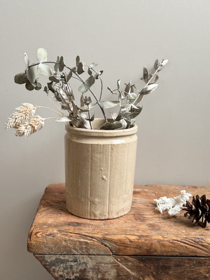 Antique Stoneware Jam Jar, W. P. Hartley