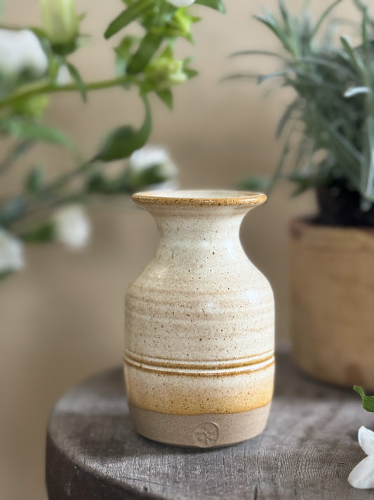 Studio Pottery Miniature Neutral Pot