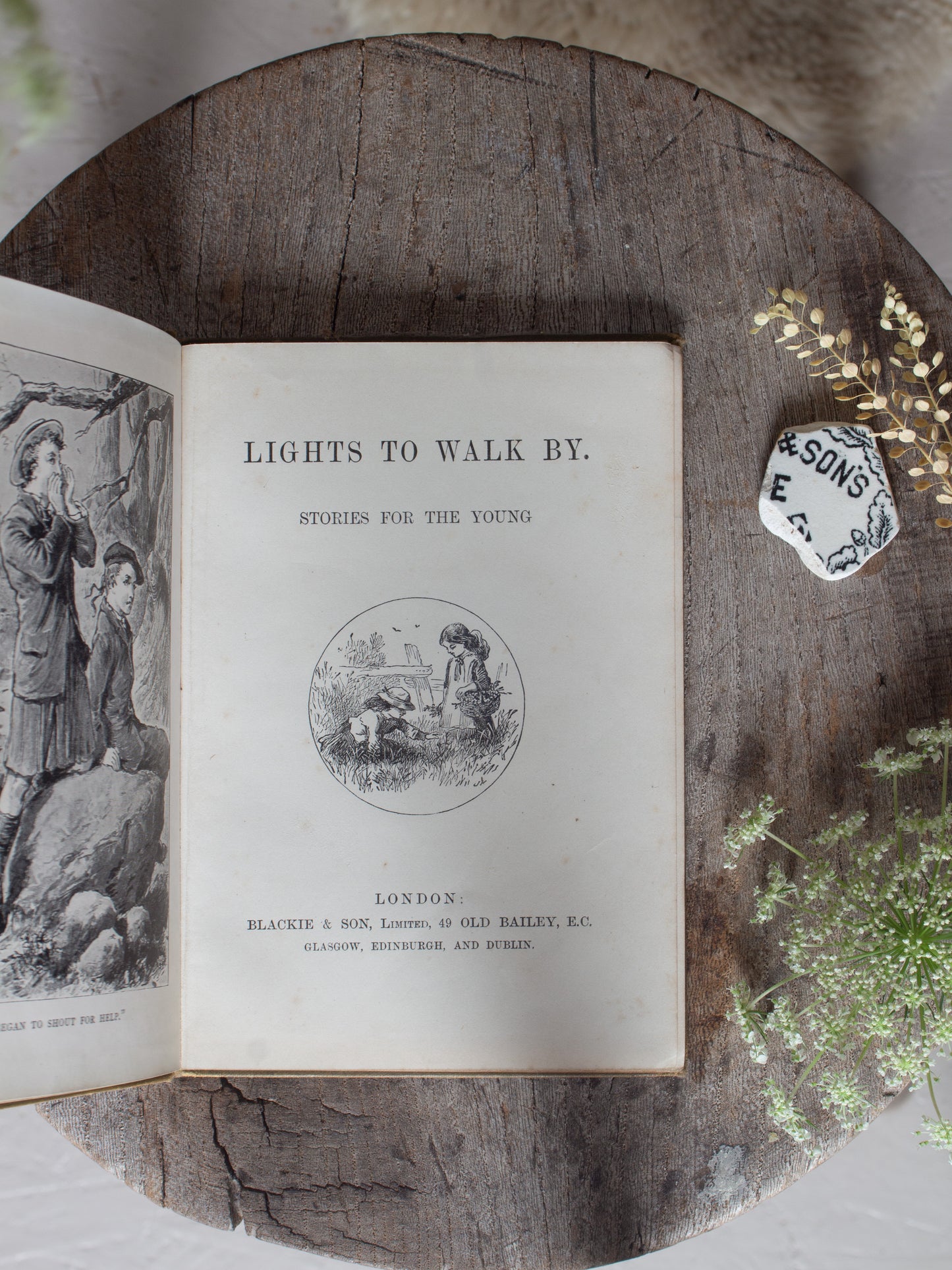 Antique Victorian 1890s Lights to Walk By: Stories for the Young