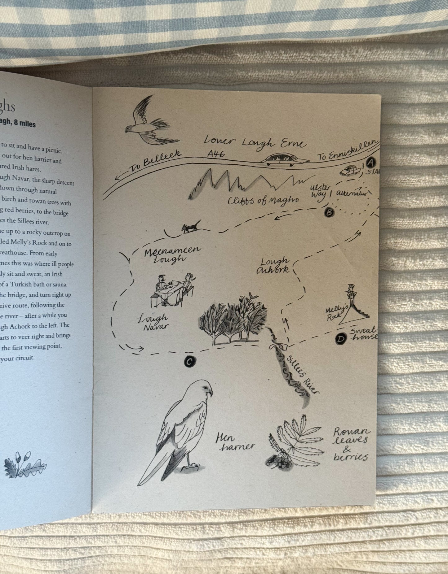 Autumn Walks - Country Living Magazine (1996) - Illustrated walking guide booklet