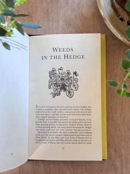 Weeds the Country Way, by Robin Page,1979, First Edition
