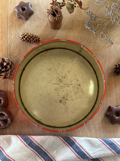 Vintage Enamel ‘Pig’ Cake/Biscuit Tin