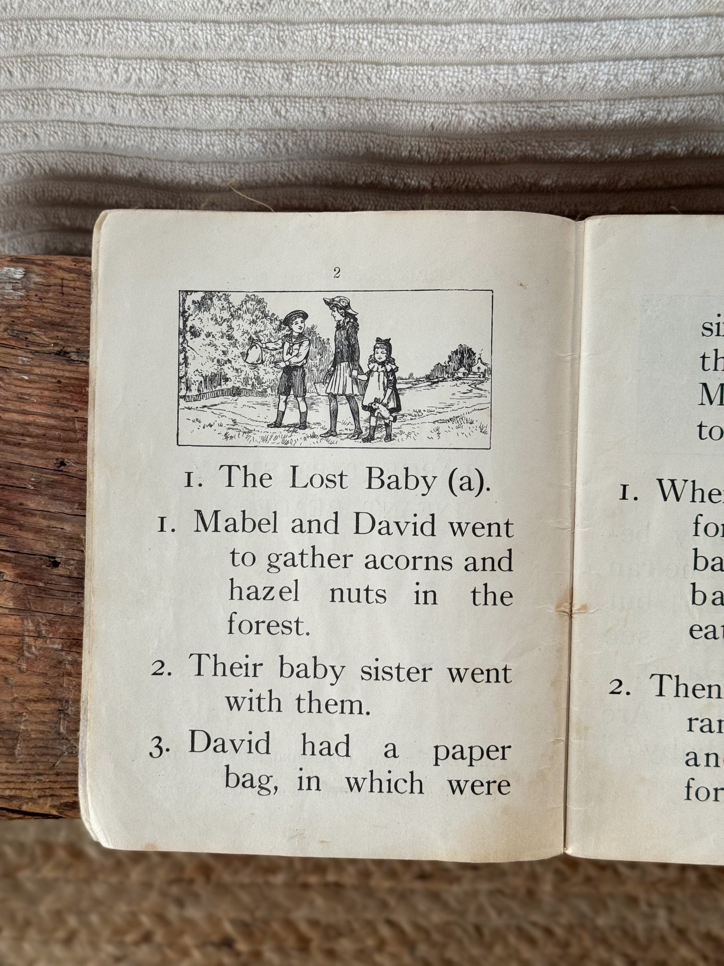 Antique 1920s E.P.C Large Type Infant Reader, Educational Publishing Company Ltd.