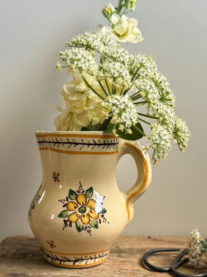 Handmade Floral French Jug