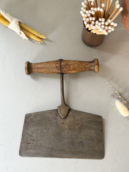 Antique Victorian Herb Chopper, Made in Sheffield