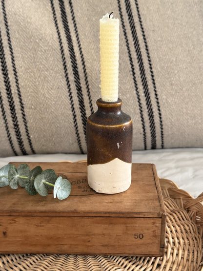 Antique Bourne Denby Sample Bottle / Trial Glaze Bottle (c.1850s–1900s) - Option 3