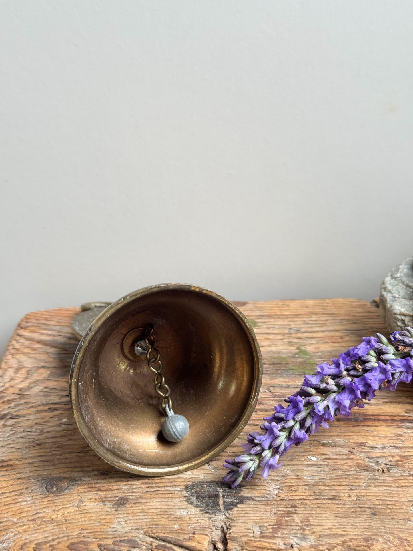 Vintage Solid Brass Equestrian Bell