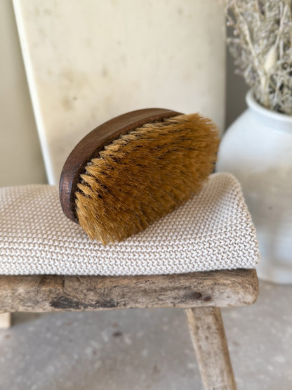 Antique Wooden Natural Bristle Household Brush | Utility Brush