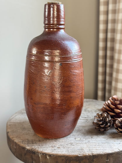 Antique Portuguese ‘Faísca’ Vin Rosé Bottle with Original Label & Cork