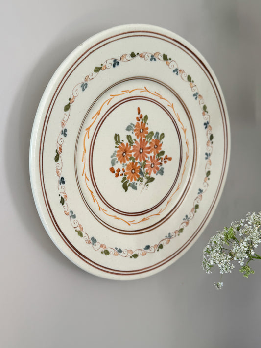 Large Vintage Mallorcan Hand-Painted Wall Plate – Feianitx Pottery