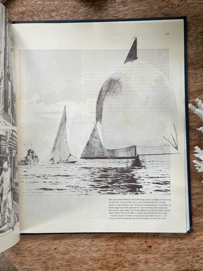 The Racing Yachts, Leather-bound, Time-Life Books (1981)