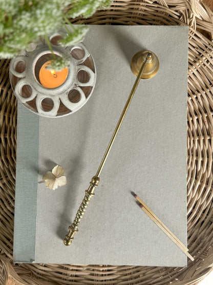 Vintage Brass Candle Snuffer