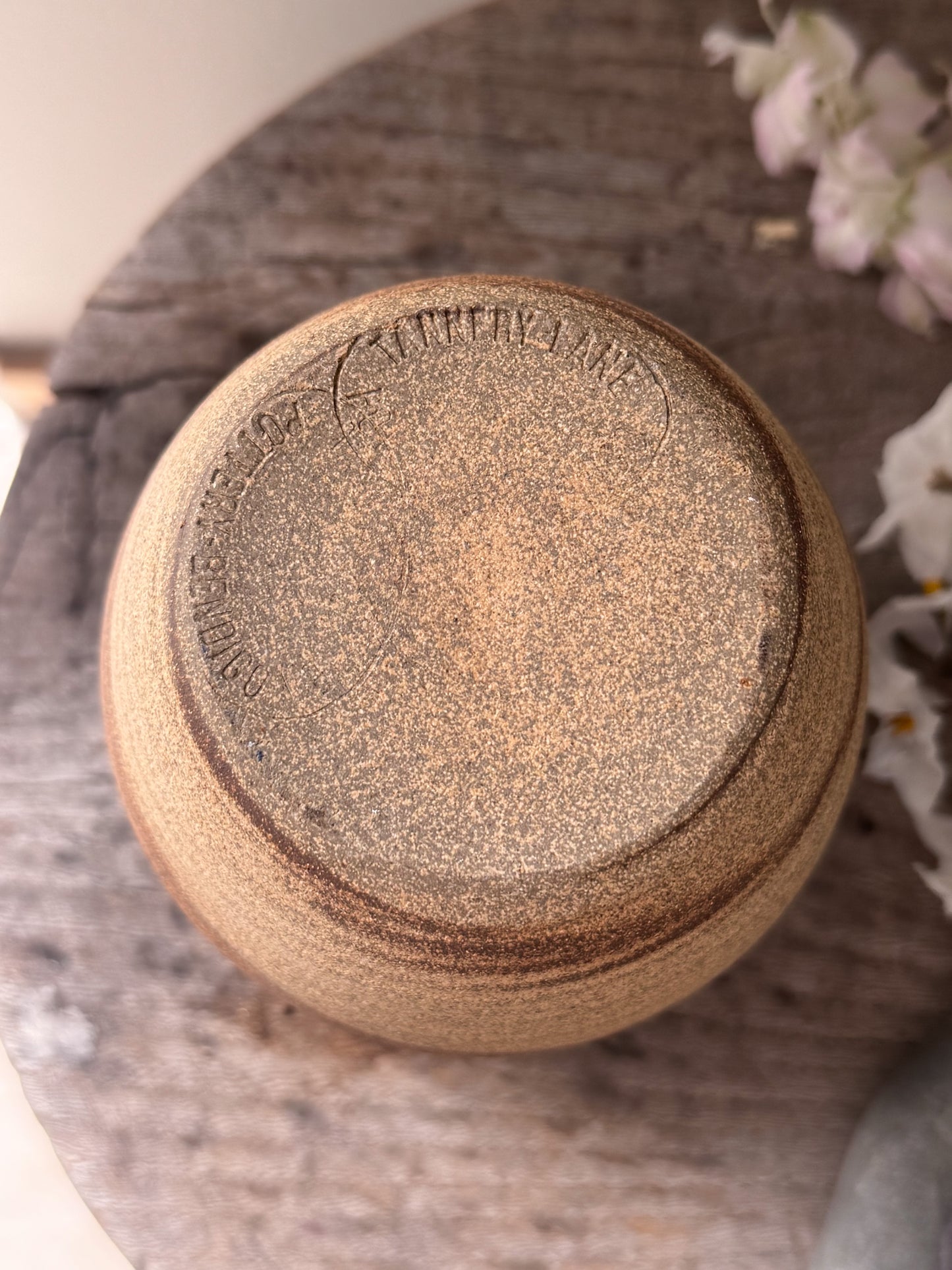 Vintage Abstract Pot by Tannery Lane Pottery, Australia