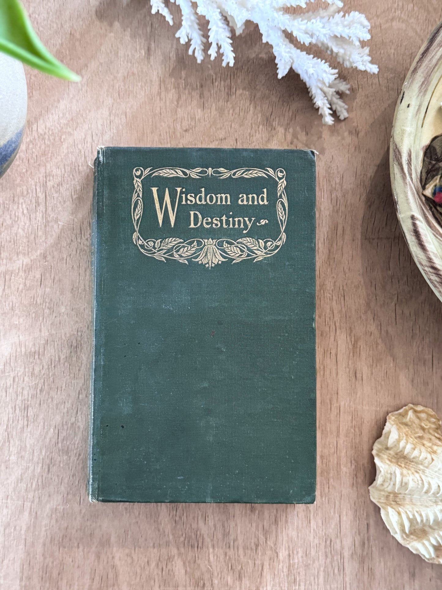 Antique Maurice Maeterlinck Green & Gilt Pocket Book Editions (Multiple Options)