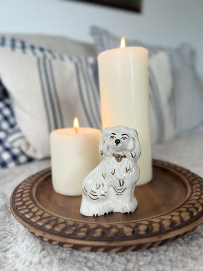 Miniature Royal Dalton Staffordshire Mantle Dog