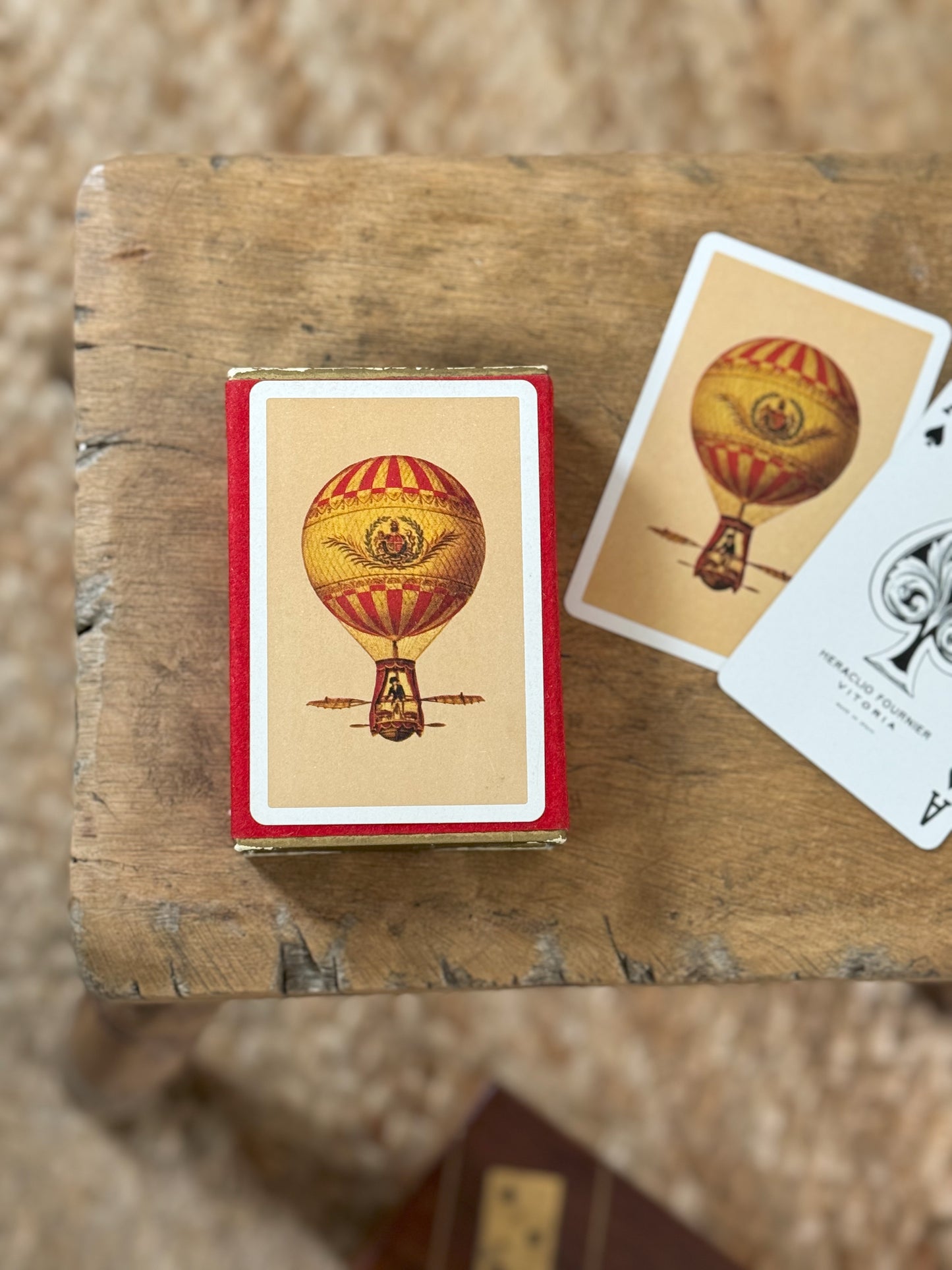 Vintage Fournier Vitoria Plastic Coated Playing Cards • Made in Spain