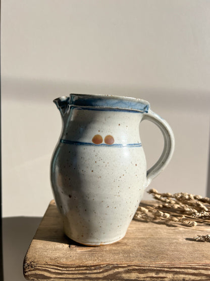 Studio Pottery Salt Glazed Jug