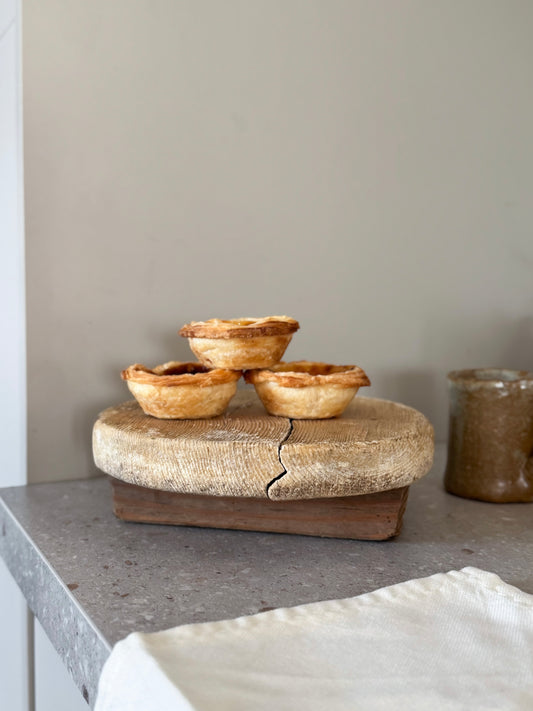Handmade French Wooden Trivet – Repurposed from an Antique Cheese Mould